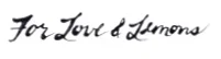For Love and Lemons Coupon Codes